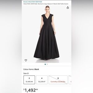 Halston Heritage dress